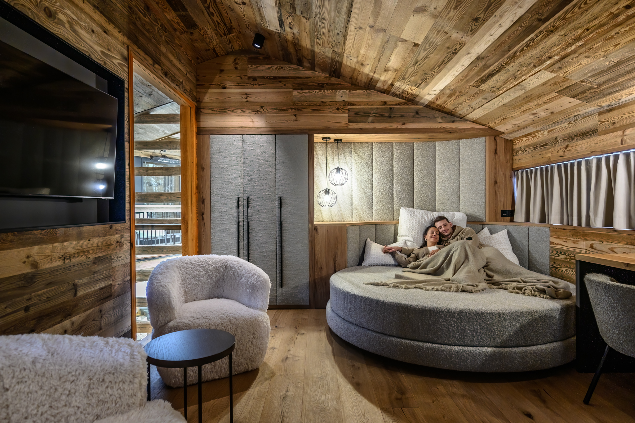 Chalet: Schlafzimmer Black Stone - The Peak Sölden