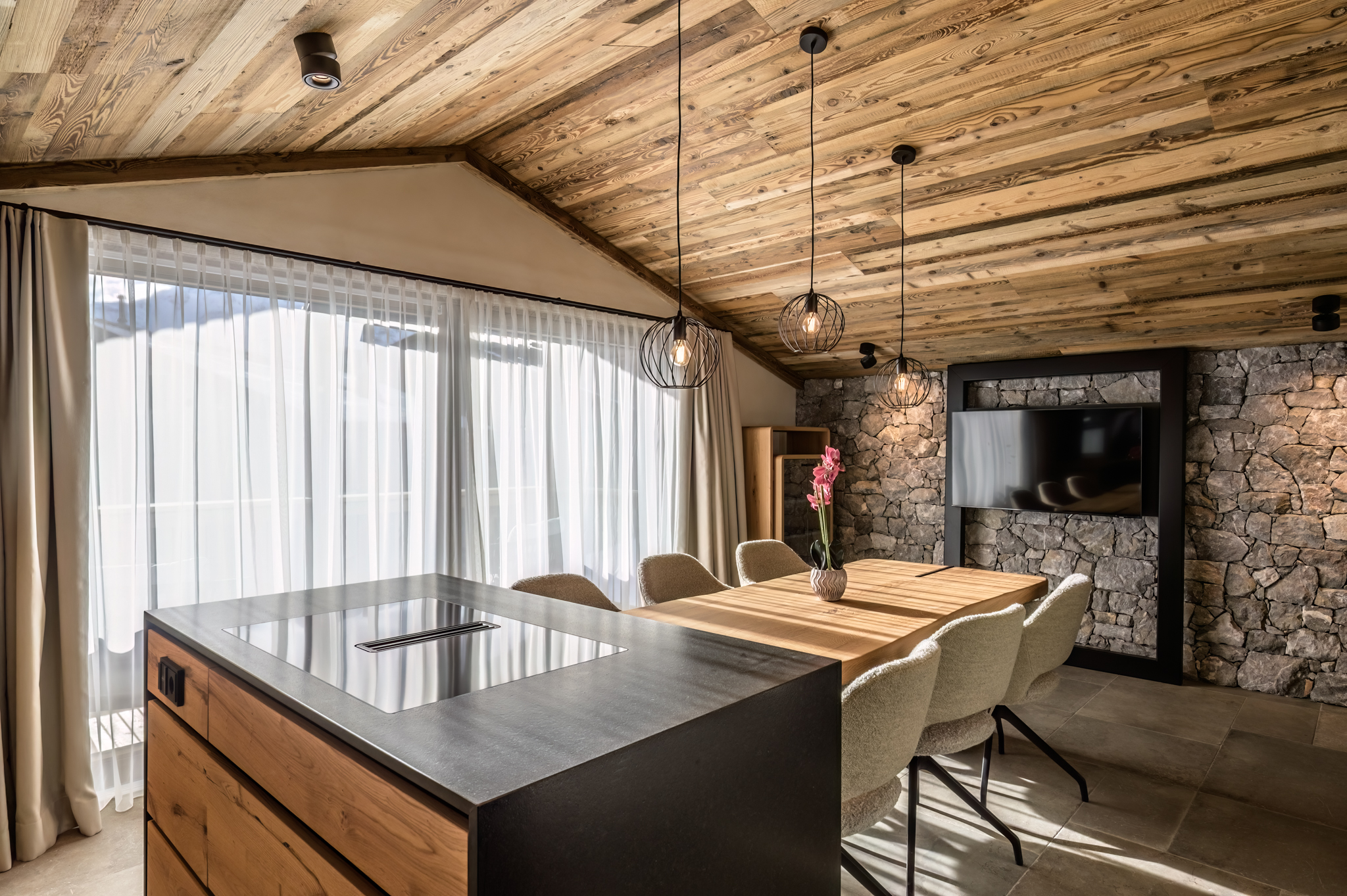 Chalet: Essbereich - The Peak Sölden