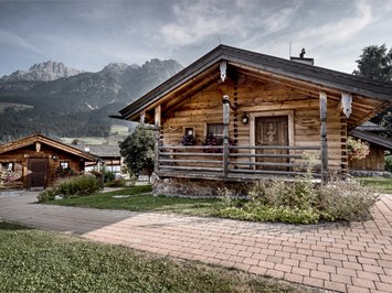 Naturresort Puradies Hütten im Detail Privat SPA Chalet