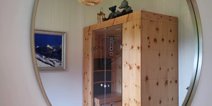 Hüttendorf - Toblach - Infrarotkabine aus Zirbenholz (erster Stock) - Lodge Mira  - TYROL PURElife Lodges