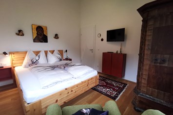 Chalet: Schlafzimmer 4 (erster Stock) - Lodge Sirius  - TYROL PURElife Lodges 