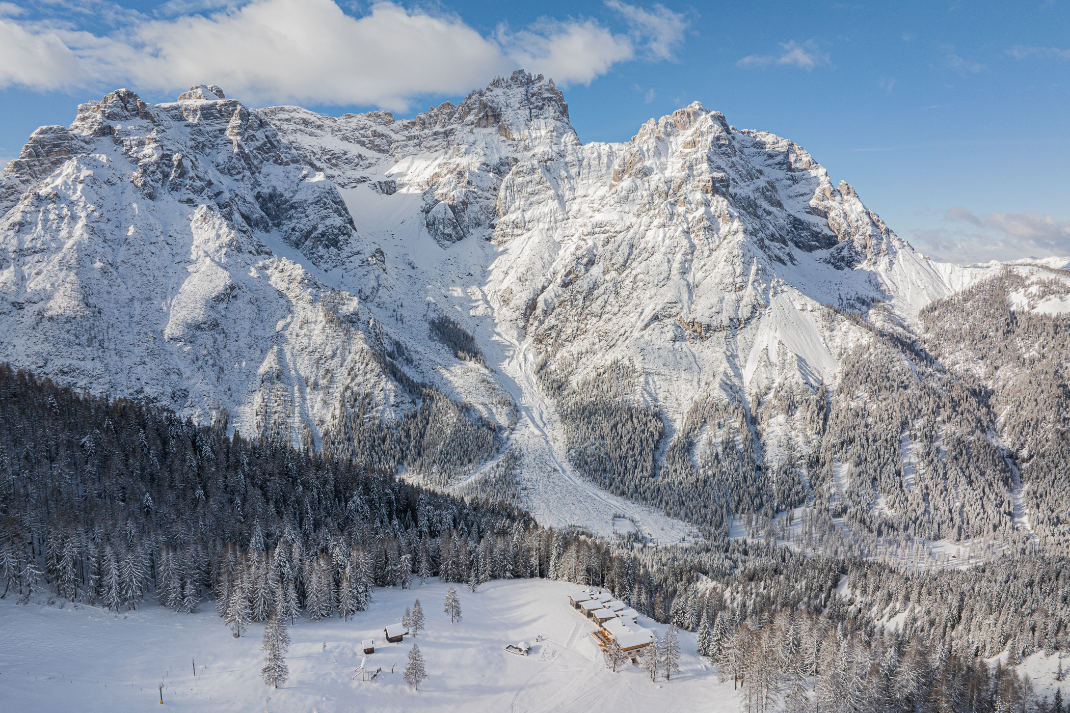 Chalet: Ansicht Panorama - Rotwandwiesen Chalets