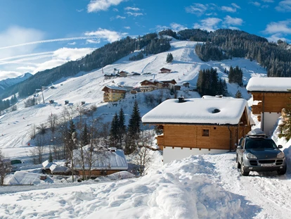 Hüttendorf - Chaletgröße: 8 - 10 Personen - Blick auf den Skiberg Großarl/Dorfgastein - Tauernchalets Großarl