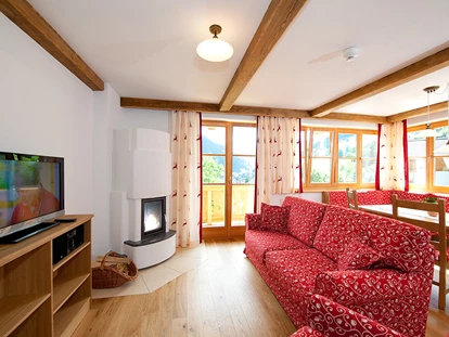 Hüttendorf - Chaletgröße: 8 - 10 Personen - Wohnzimmer - Tauernchalets Großarl