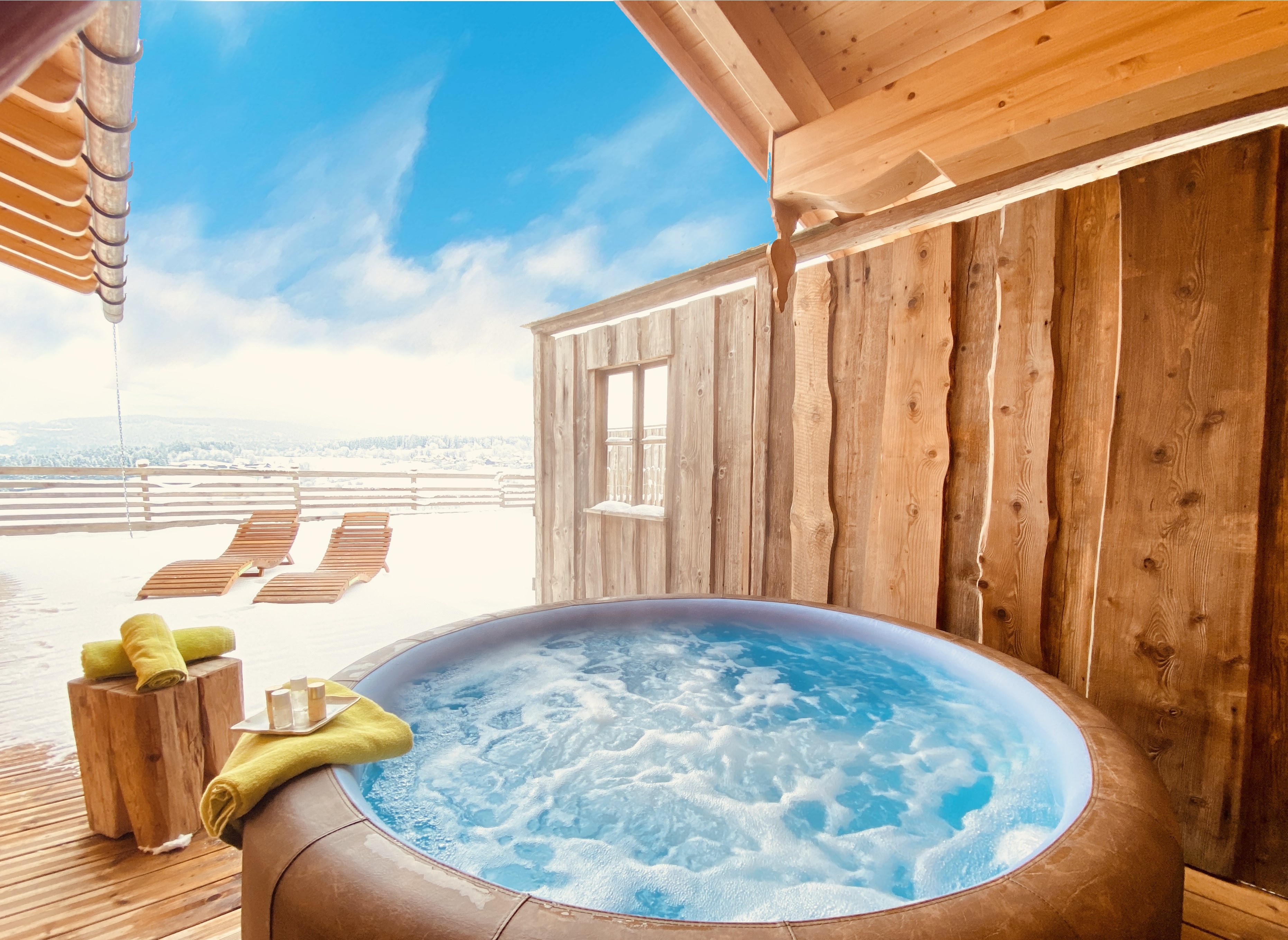 Bergbauernchalets  Hütten im Detail Chalet 