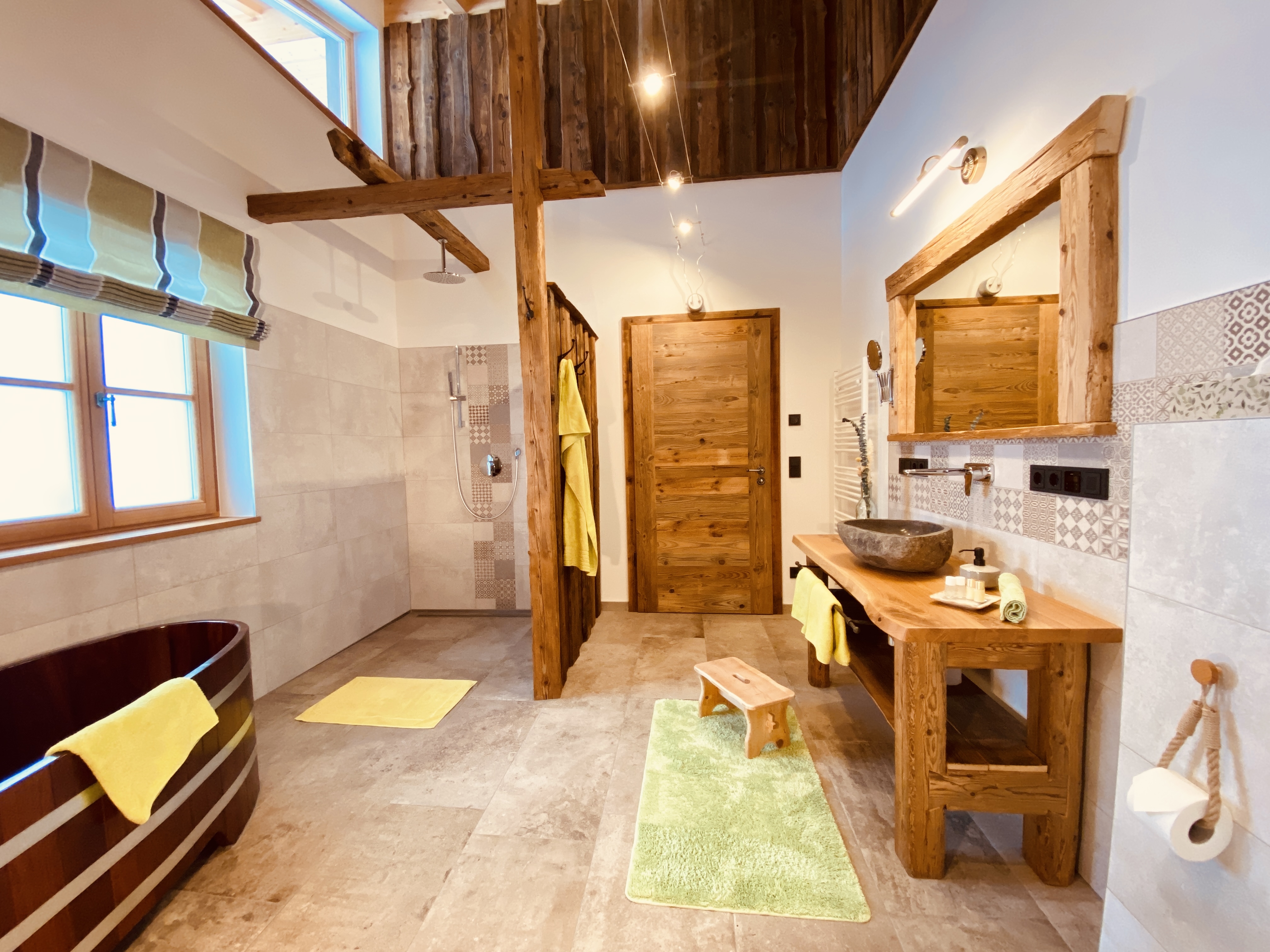 Chalet: Badezimmer - Bergbauernchalets  - Innen