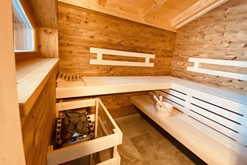 Chalet: Sauna von Innen - Bergbauernchalets 
