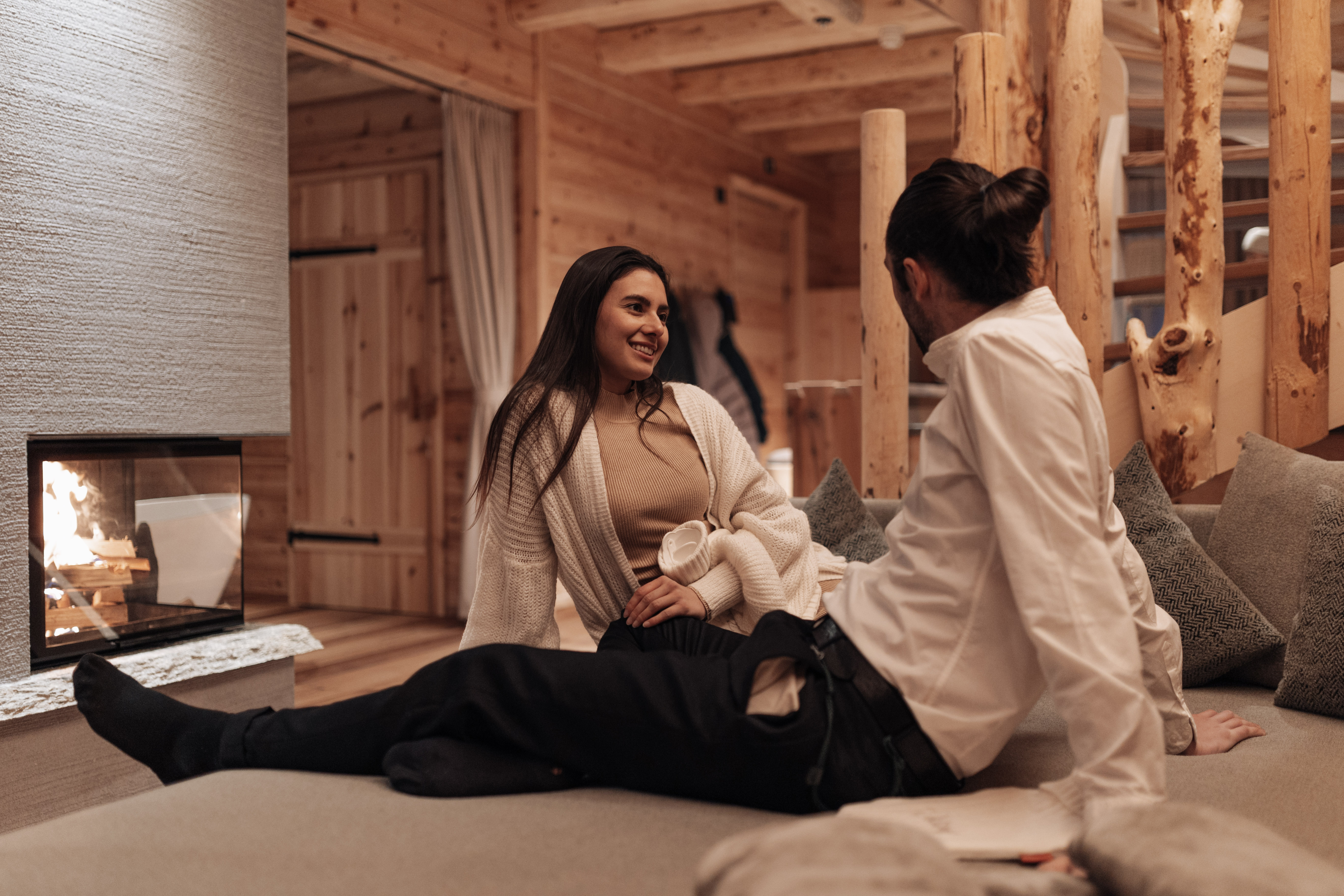 Chalet: Chalets Valsegg - Innen, Wellness | Entspannen