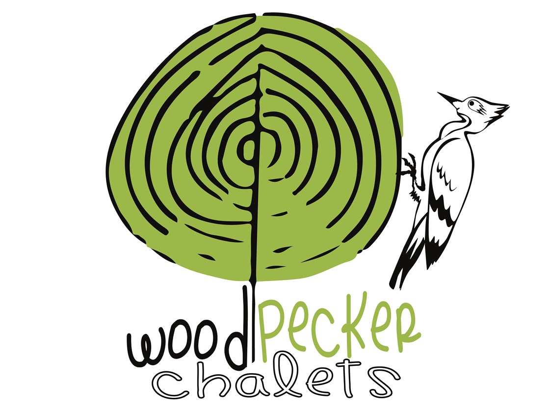Chalet: Woodpecker Logo - Woodpecker Chalets