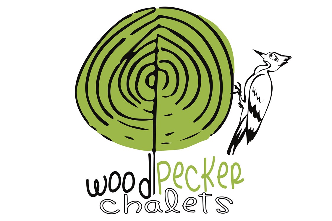Chalet: Woodpecker Logo - Woodpecker Chalets