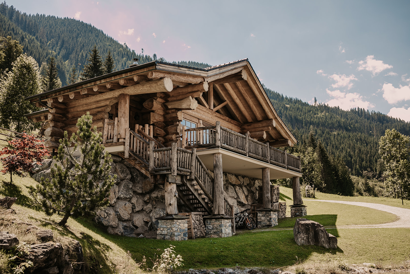 WoodRidge Luxury Chalets Hütten im Detail Chalet "Silver Wolf"