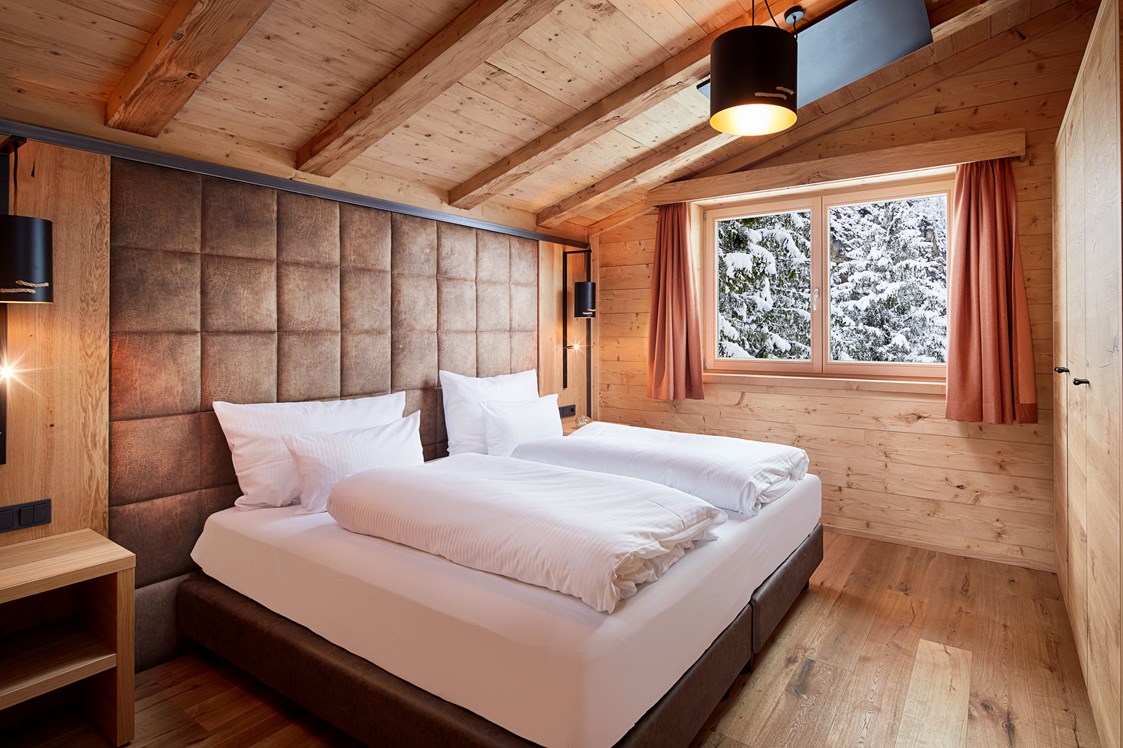 Chalet: Schlafzimmer - Zugspitz Lodge