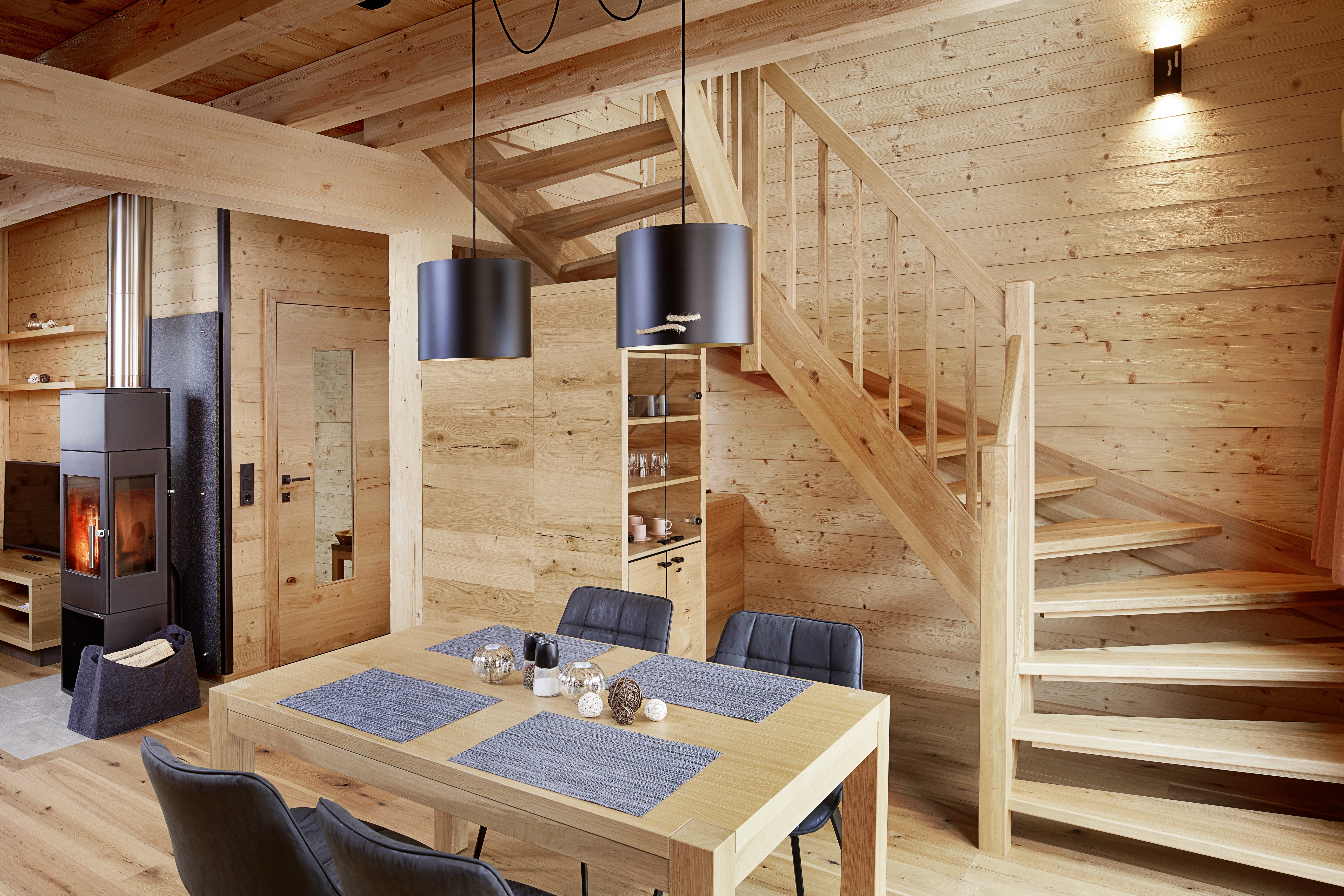 Chalet: Esszimmer  - Zugspitz Lodge