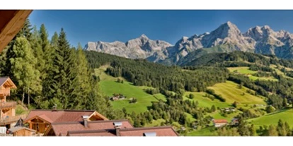 Hüttendorf - Chaletgröße: 4 - 6 Personen - Pinzgau - Aussicht zum Hochkönig Gebiet - Hüttendorf Maria Alm
