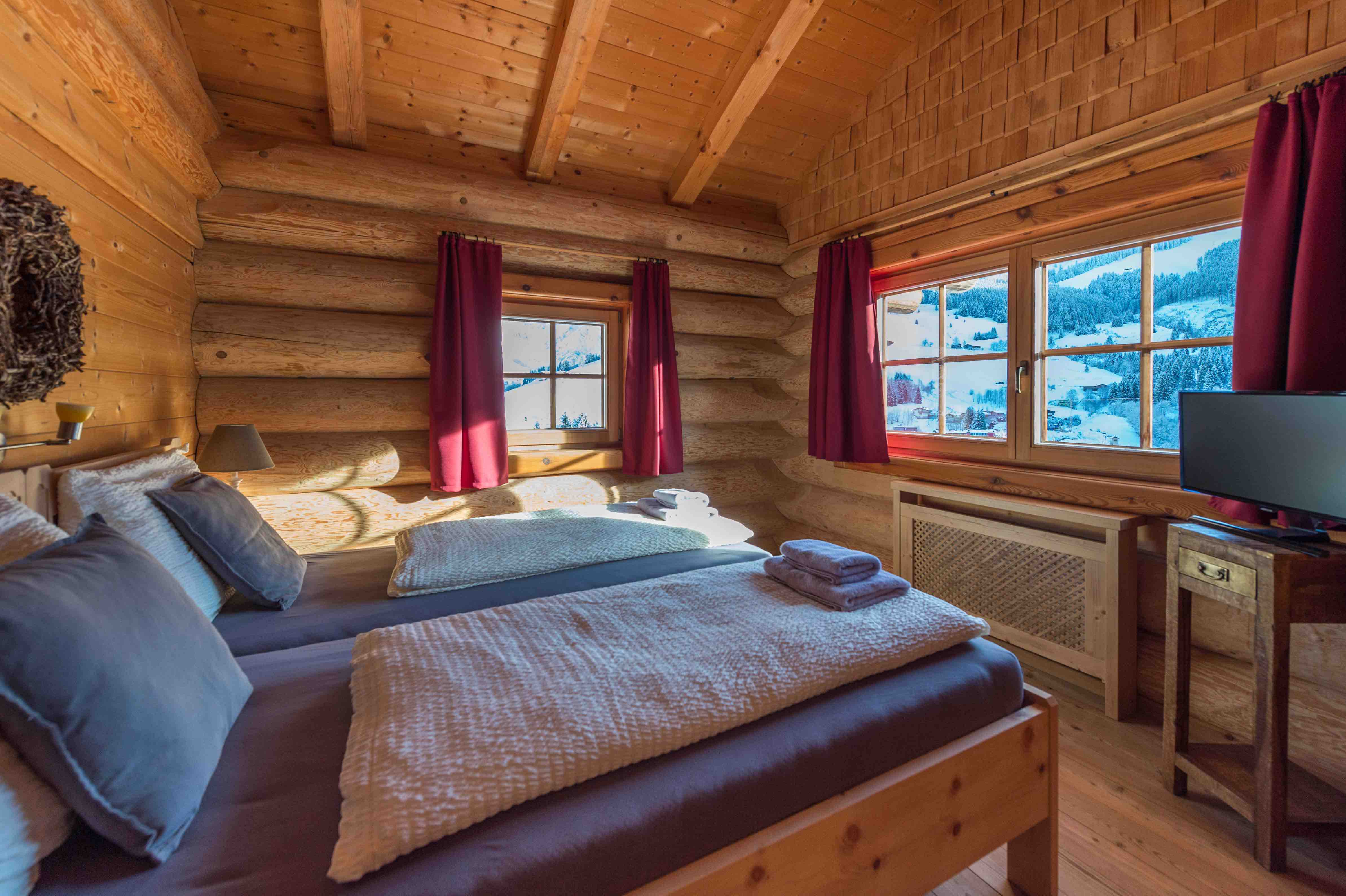 Hüttendorf Maria Alm Hütten im Detail Biber Chalet