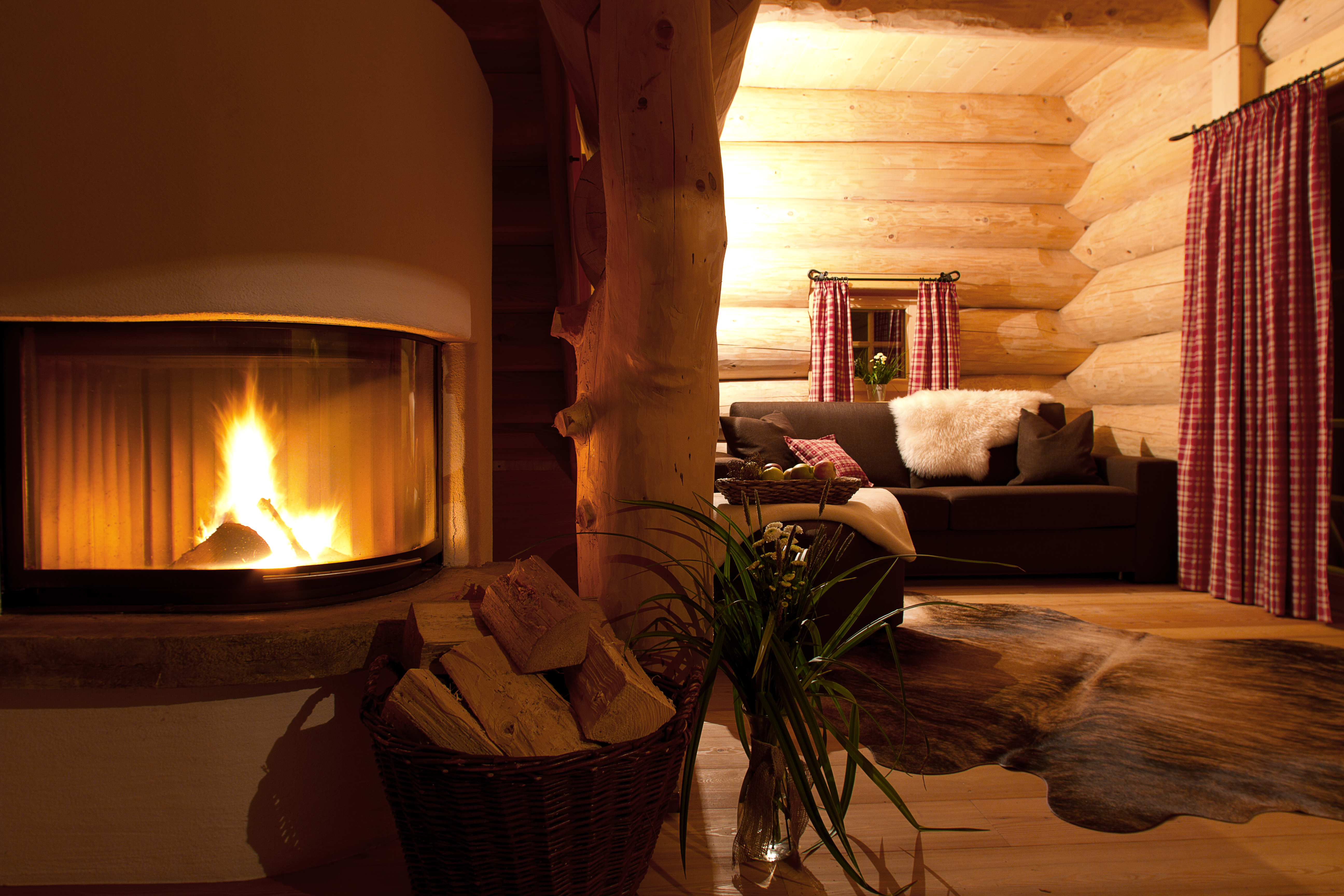 Hüttendorf Maria Alm Hütten im Detail Premium Chalets Pinzgau und Pinzgau Element