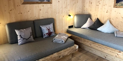 Hüttendorf - Schröcken - 2 Schlafsofas im Ruheraum (Erdgeschoss) -  Lechtal Chalets