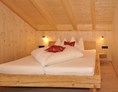 Chalet: jeweils 2 Doppelzimmer in den großen Hütten -  Lechtal Chalets