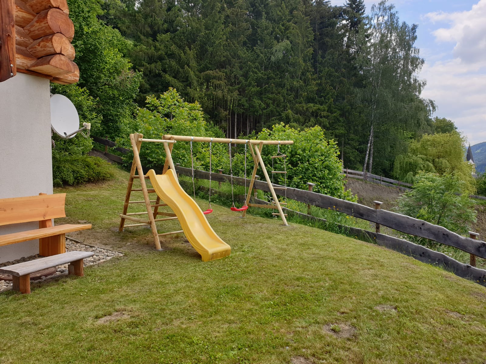 Chalet: Schaukel und Rutsche - Kreischberg Lodge