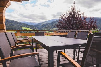 Chalet: Sitzplatz mit Aussicht - Kreischberg Lodge