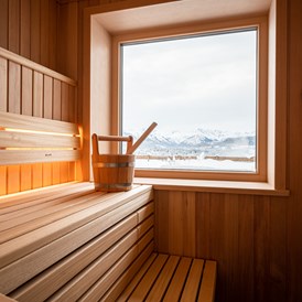 Chalet: Sauna mit Bergblick - DIE ZWEI Sonnen Chalets