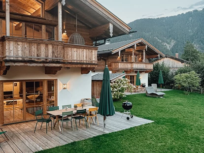 Hüttendorf - Fügenberg - Chalets Bayrischzell mit privatem Hottub und Sauna