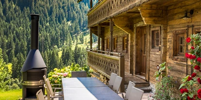 Hüttendorf - PLZ 5672 (Österreich) - Terasse Chalet Bascht - Chalet Marolden