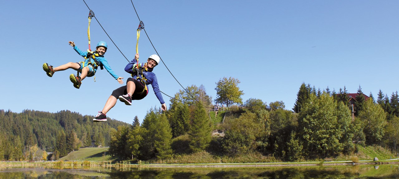 Chaletdorf Fanningberg Ausflugsziele Outdoor und Water Parc