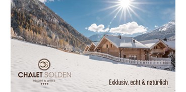 Hüttendorf - Chaletgröße: 6 - 8 Personen - Tirol - Chalet Resort Sölden