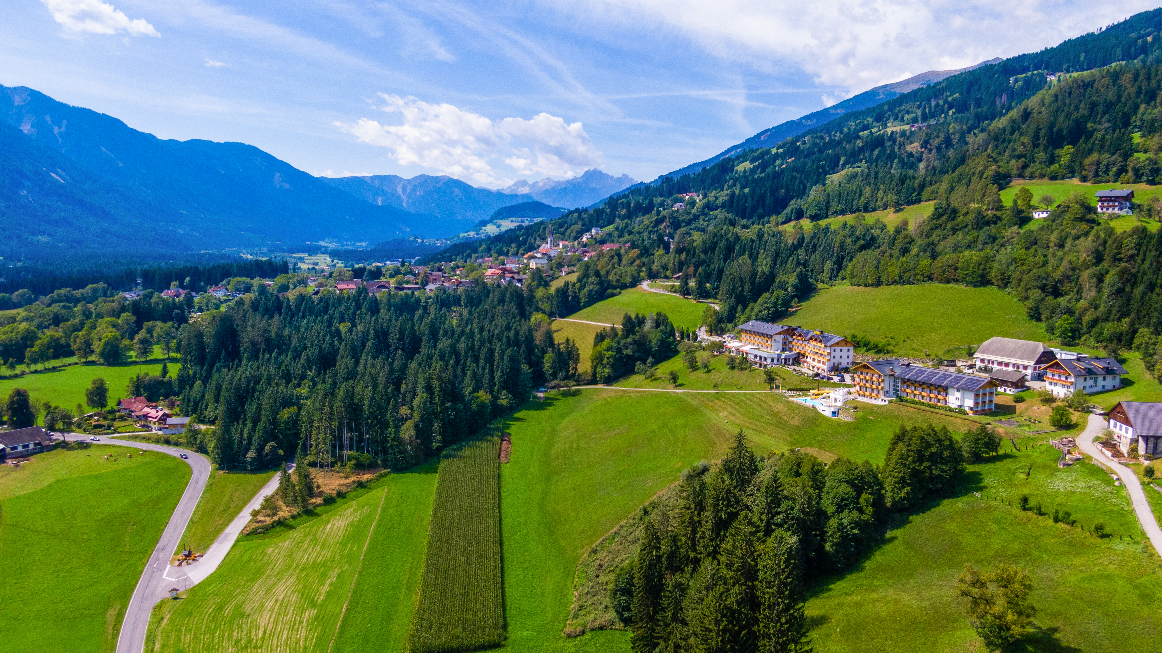 Chalet: Das Glocknerhaus und das gesamte Resort im Überblick - Glocknerhaus Naturdomizil