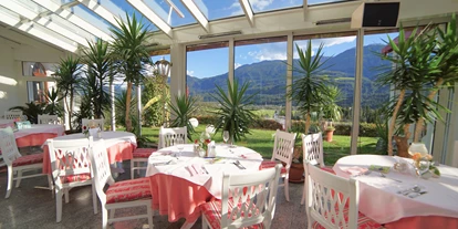 Hüttendorf - Chaletgröße: 8 - 10 Personen - Restaurant Wintergarten - Glocknerhaus Naturdomizil
