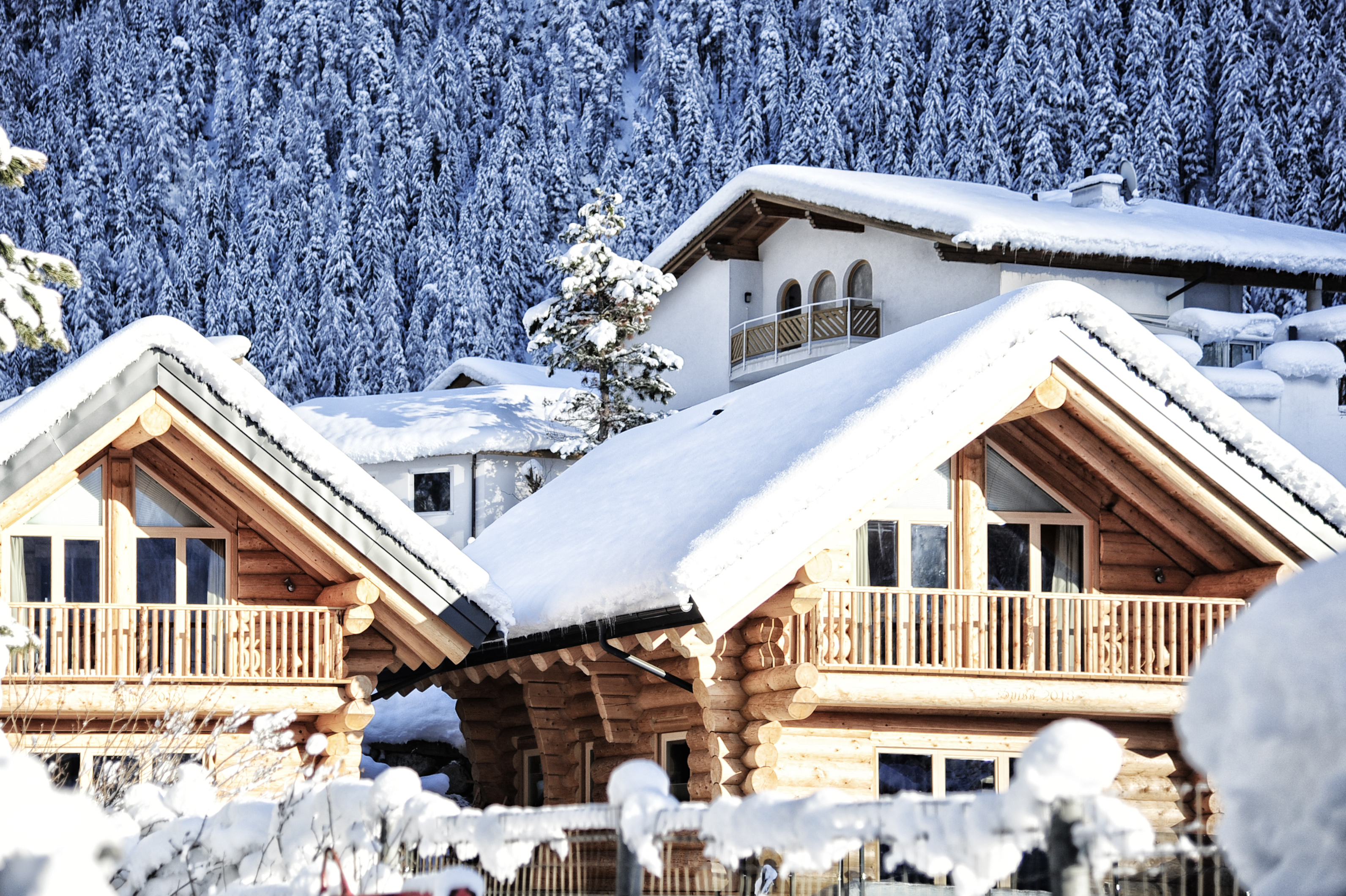 Summit Lodges Hütten im Detail Yosemite