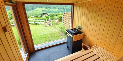 Hüttendorf - Faak am See - Wiesenbungalow - Ferienhof Obergasser & Bergblick