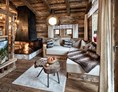 Chalet: Kuschel Luxury Lodge Wohnbereich - Bergdorf Prechtlgut