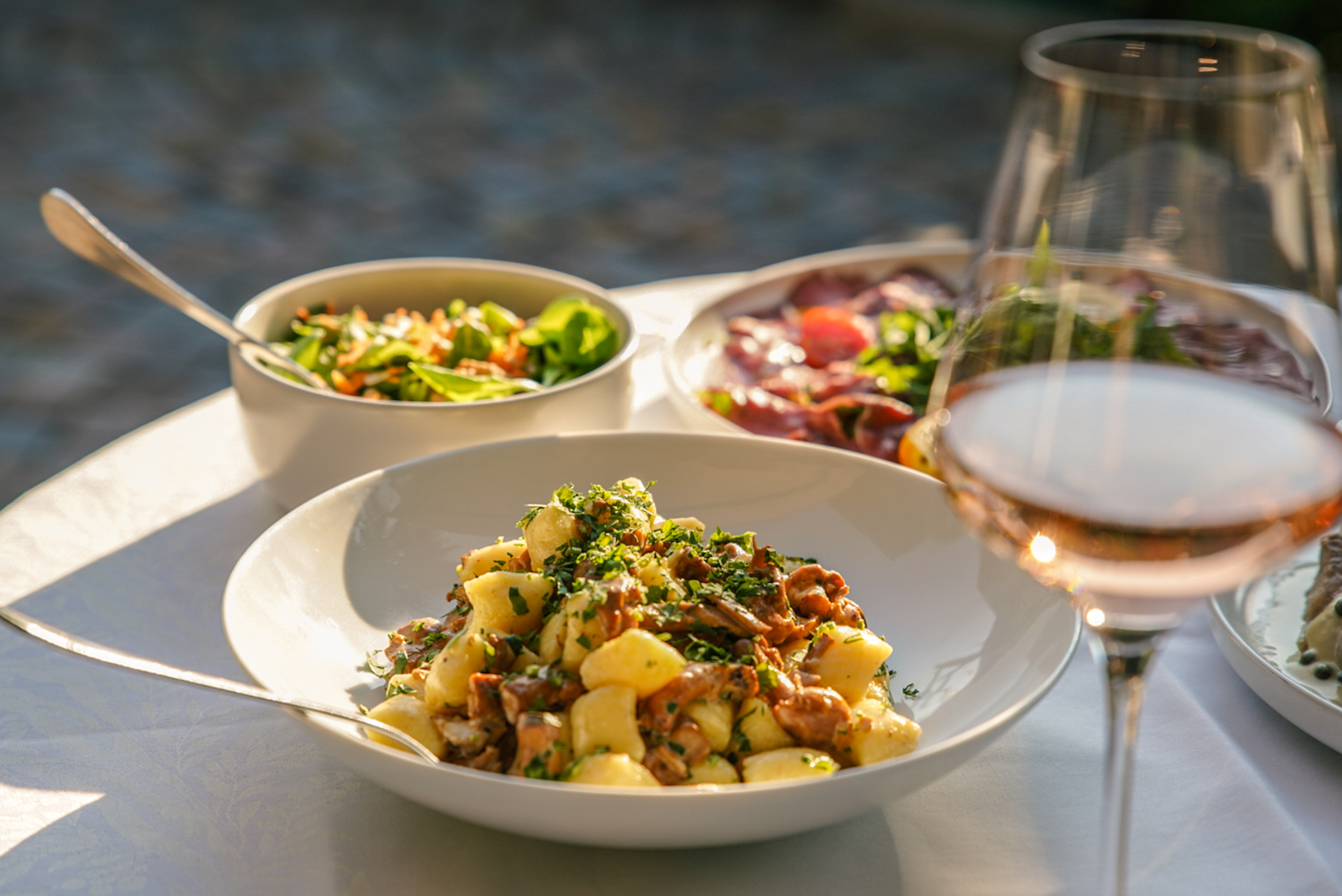 Chalet: Hauseigenes Restaurant - Alpwell Chalets Tisens bei Meran