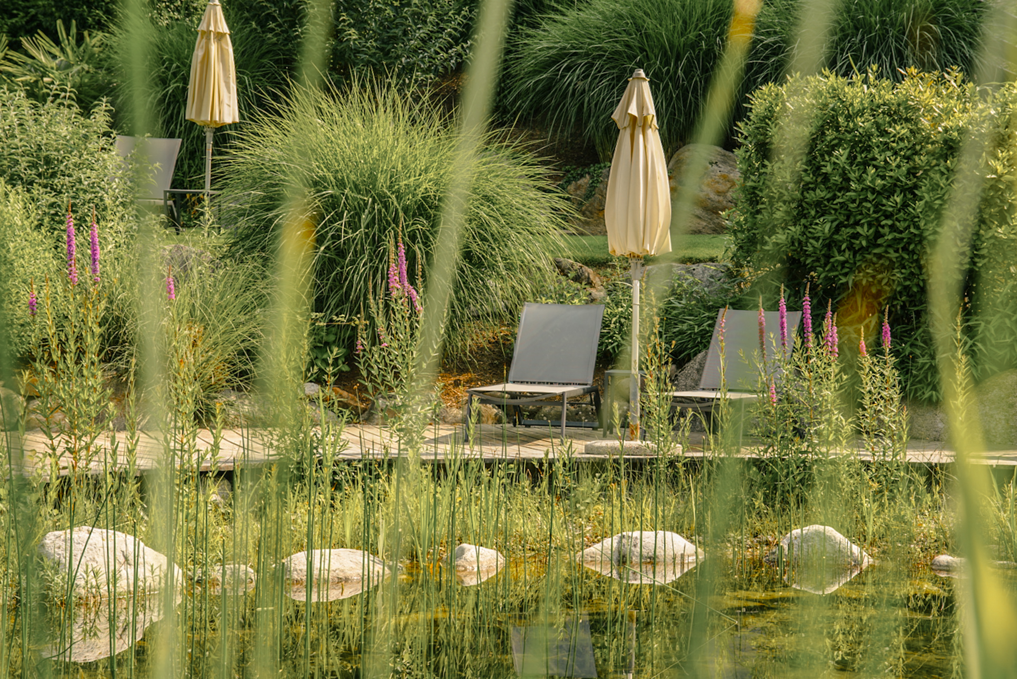 Chalet: Garten - Alpwell Chalets Tisens bei Meran