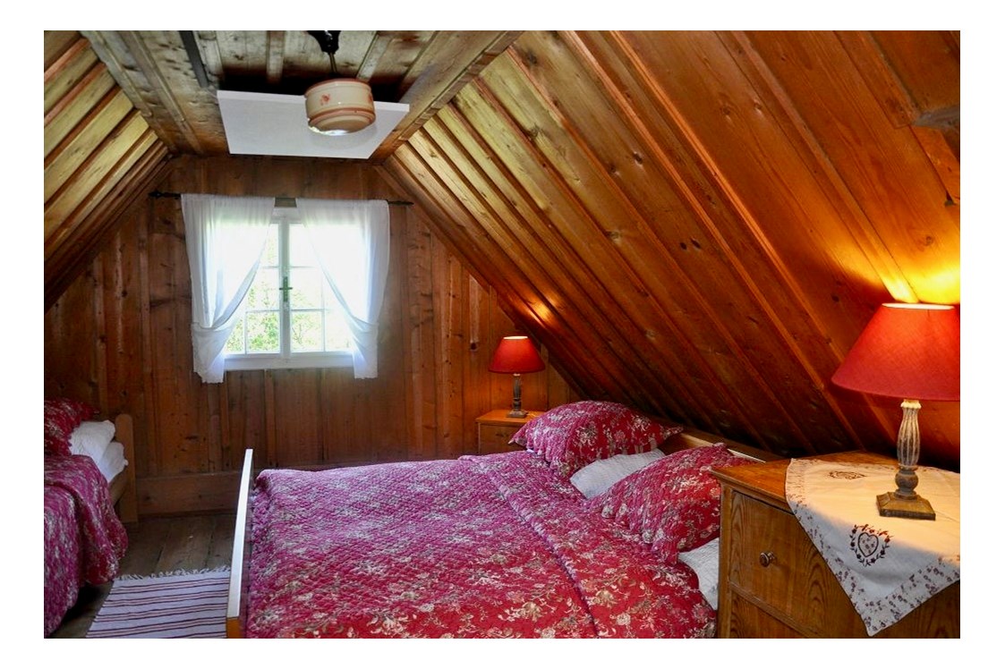 Chalet: 2. Schlafzimmer - Romantische Ferienhütte