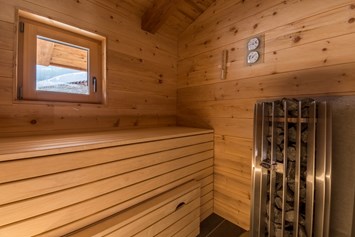 Chalet: Chalet Herbstzeit Leogang Sauna (im Badezimmer integriert) - Herbstzeit Chalet Leogang