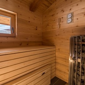 Chalet: Chalet Herbstzeit Leogang Sauna (im Badezimmer integriert) - Herbstzeit Chalet Leogang
