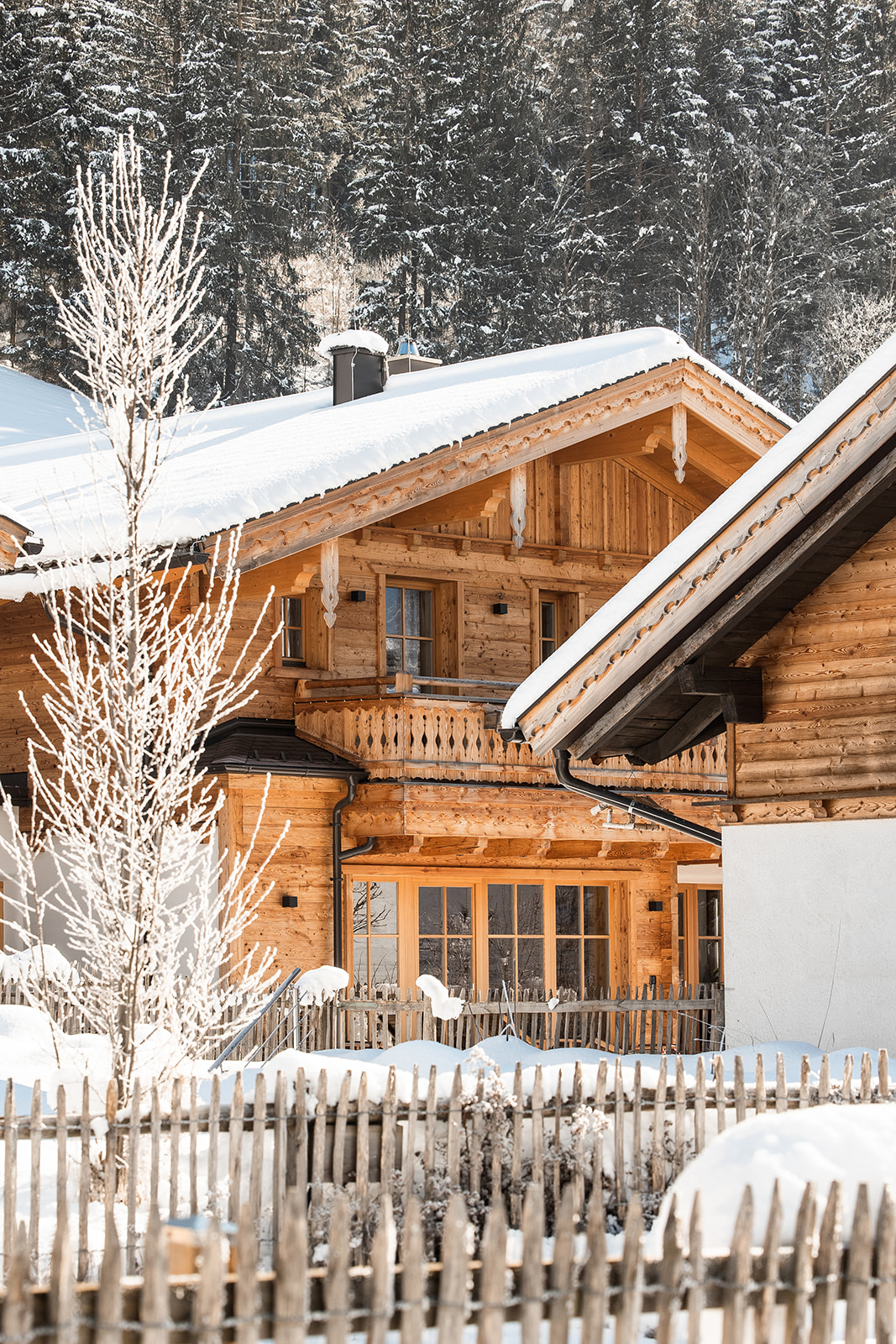 Chalet: Chalet Kreuzkogel im Winter - Birnbaum Chalets - Außen