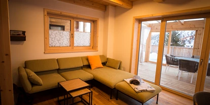 Hüttendorf - Chaletgröße: 8 - 10 Personen - Sofa Rotfuchs - Designchalets Heidialm-Falkertsee