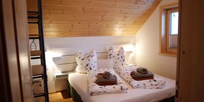 Hüttendorf - Chaletgröße: 8 - 10 Personen - Familienbett 280cm, Schneehase - Designchalets Heidialm-Falkertsee