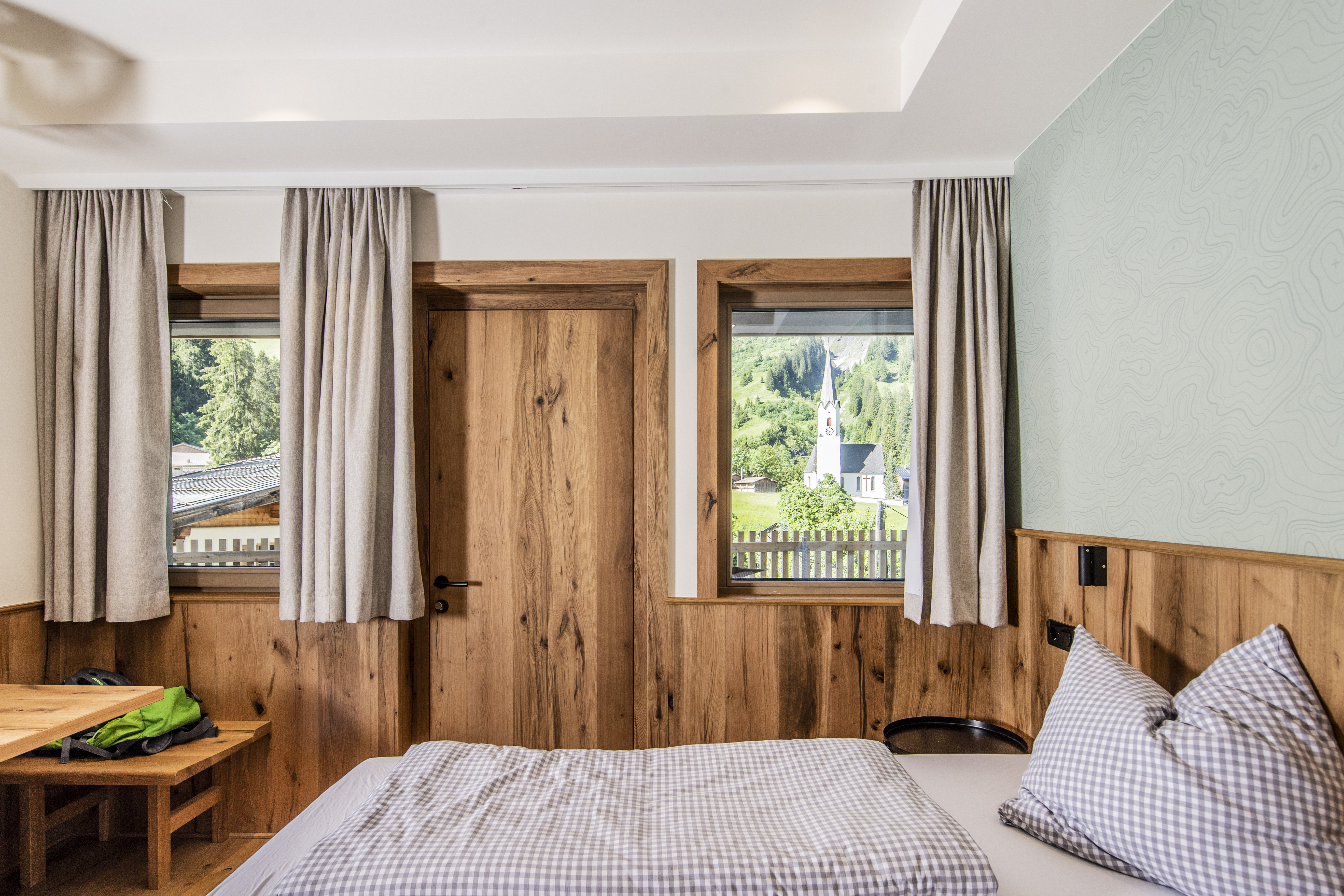 Berghaus Schröcken Hütten im Detail Studio BERGLIEBE