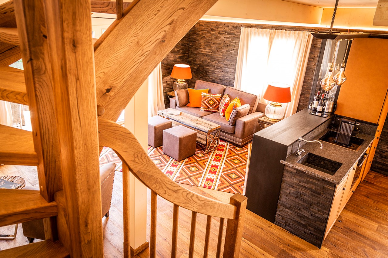 Golden Hill Country Chalets & Suites Hütten im Detail Chalet Rotfuchs