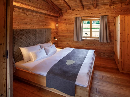Hüttendorf - Schröcken - Schlafzimmer Chalet Holzar - Alpglück Chalets *****