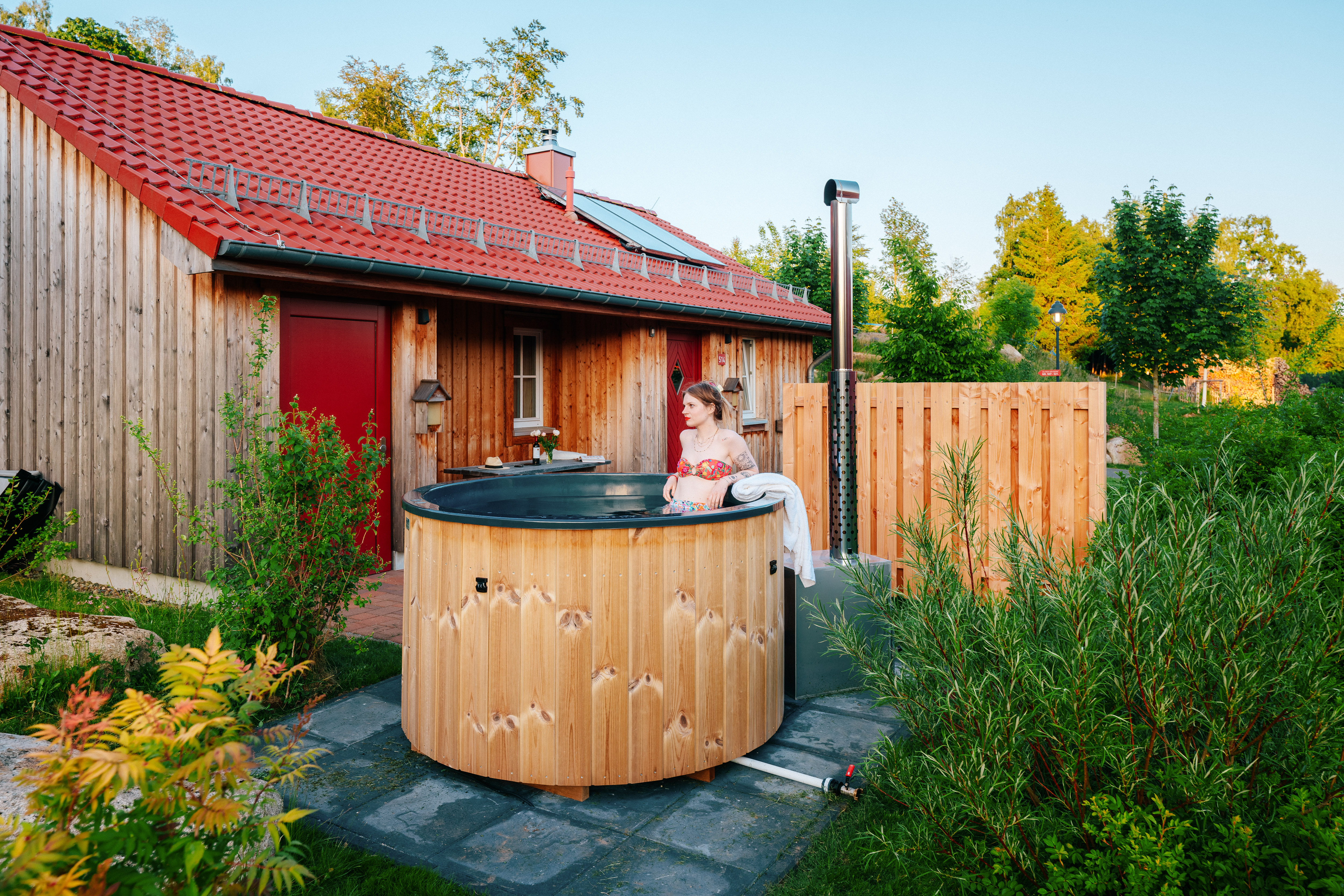 Das Schierke Harzresort Hütten im Detail Kuschel Lodge