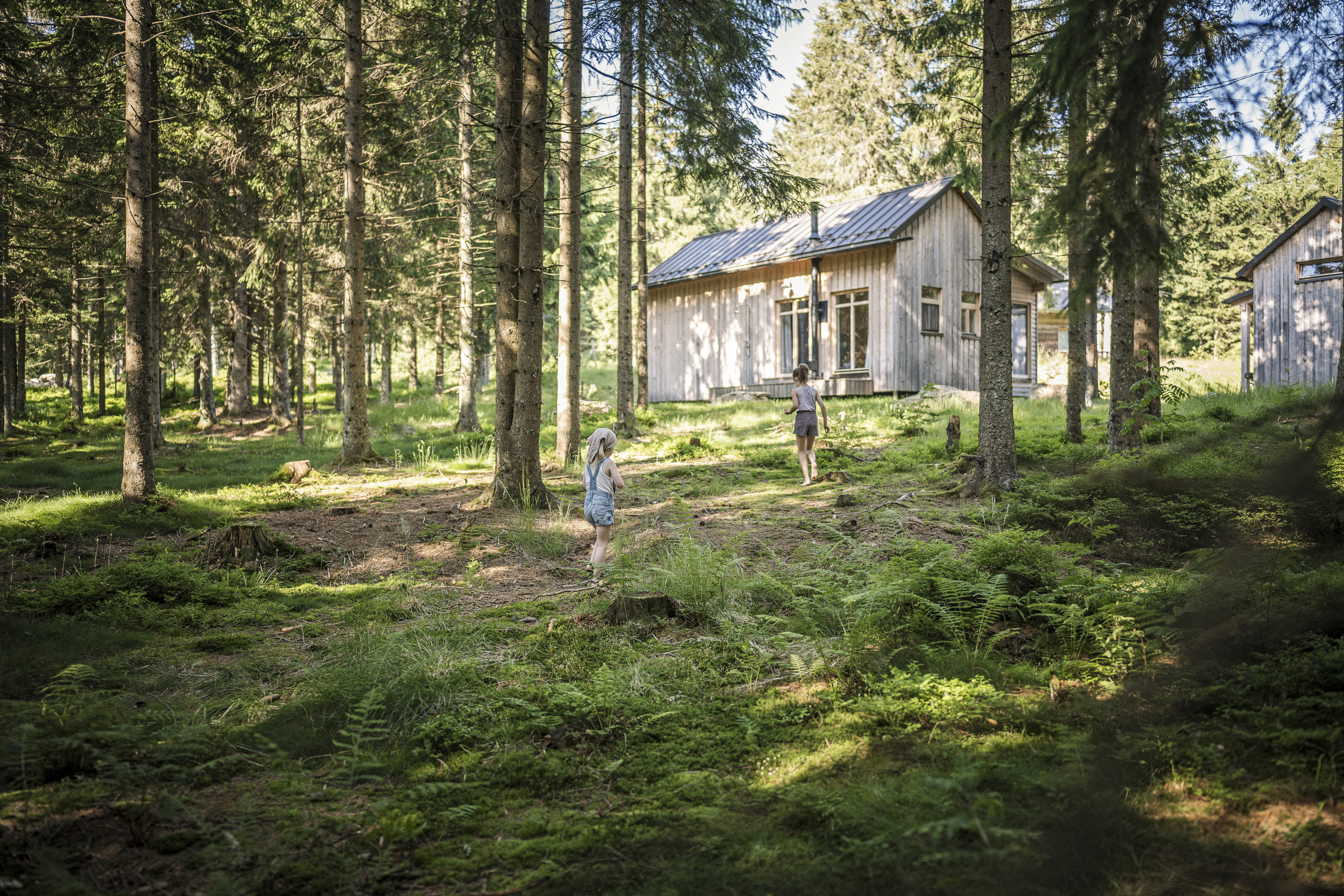 Ramenai - Das Böhmerwaldlerdorf Hütten im Detail Holzknechthütte