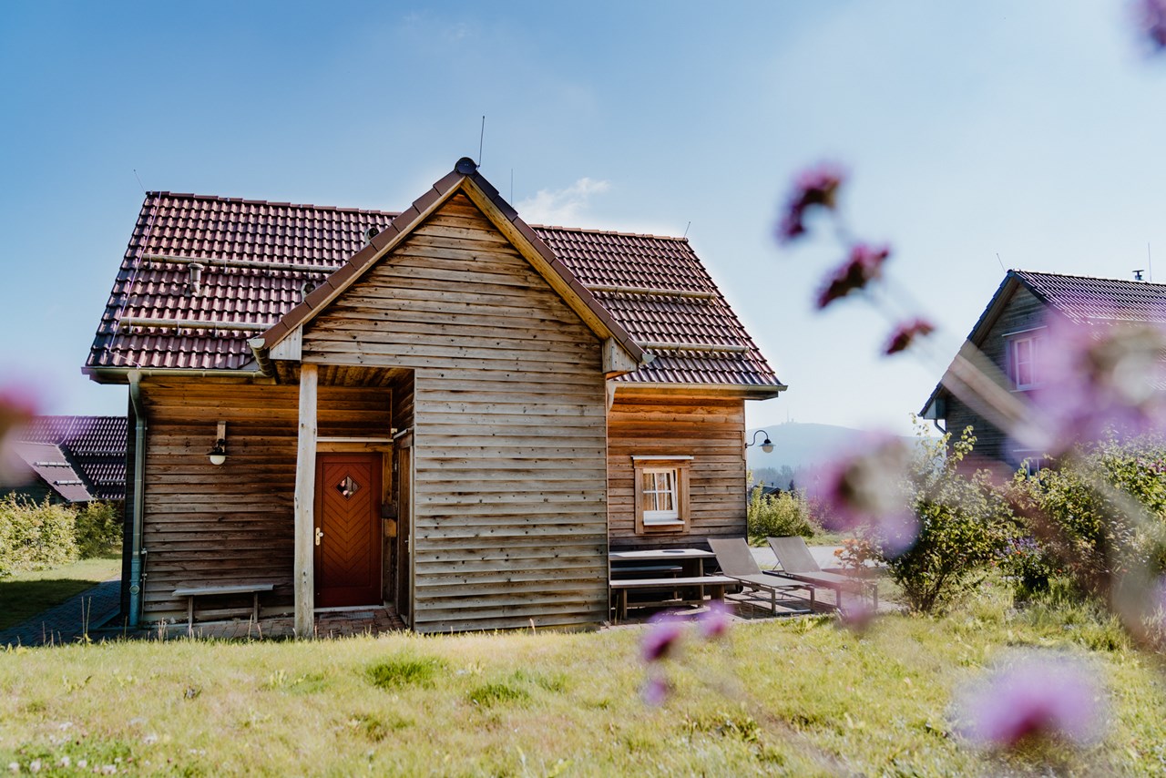 Torfhaus HARZRESORT Hütten im Detail Premium Lodge PLUS 
