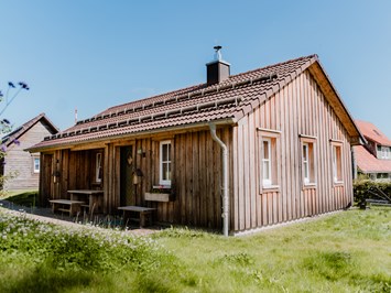 Torfhaus HARZRESORT Hütten im Detail Kuschel Lodge