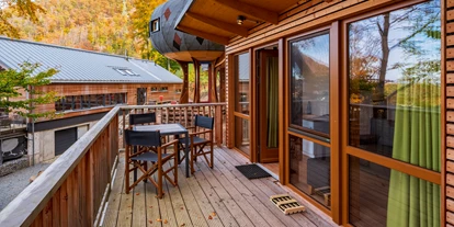 Hüttendorf - PLZ 38871 (Deutschland) - Balkon vom Elvis / Jr. - sonnenresort ETTERSHAUS